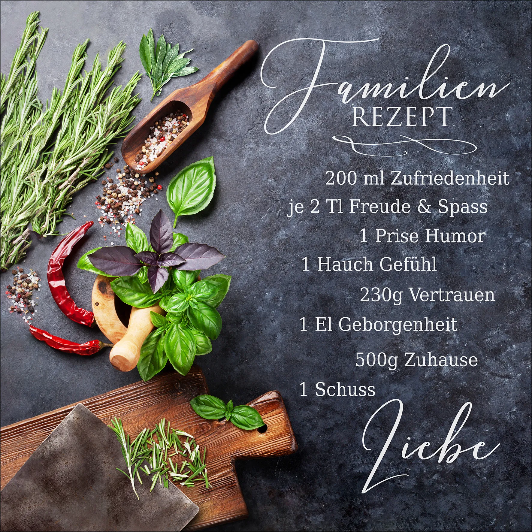 Glasbild KOCHKREATION III 143067