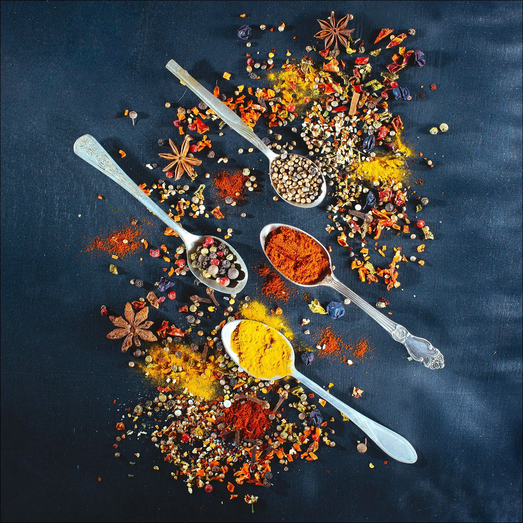 Glasbild GEWÜRZKREATION II 143076