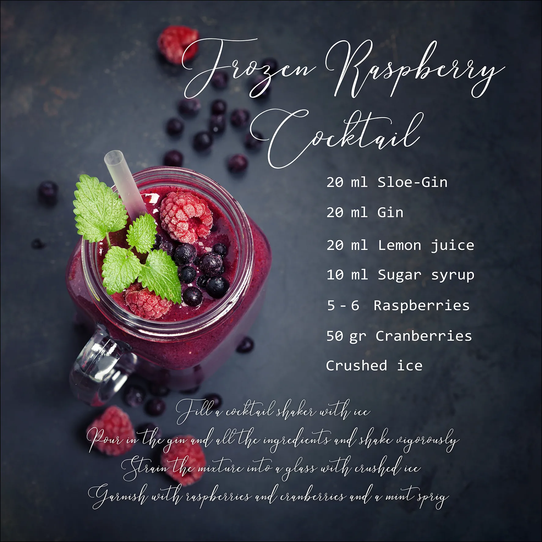 Glasbild HIMBEERE 143083