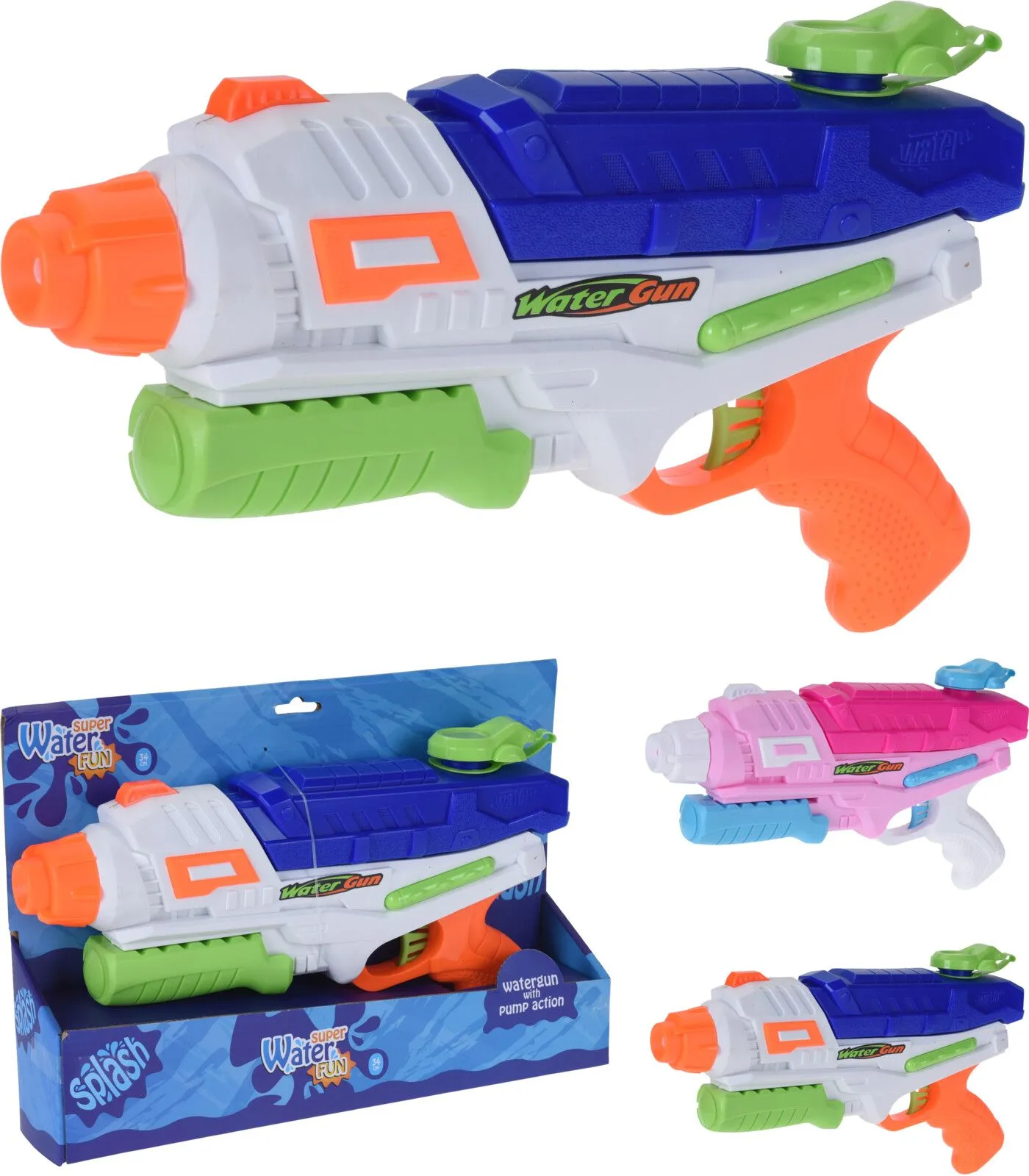 Wasserpistole mit Pumpe 244937