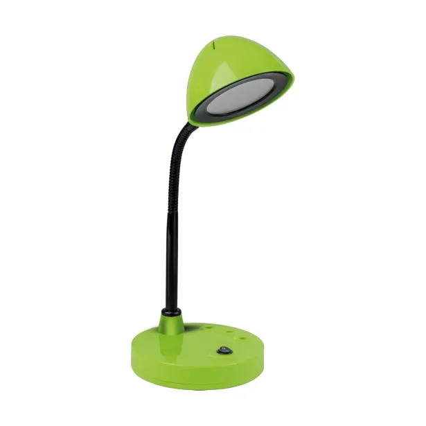 Strühm by Ideus RONI Schreibtischlampe Kinder mit Schalter 350 mm 4W Grün - neutralweiß (4100K)