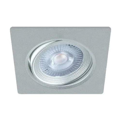 Strühm by Ideus LED Deckenleuchte "MONI" 5W 88 x 88mm 38° silber - neutralweiß (4000K)