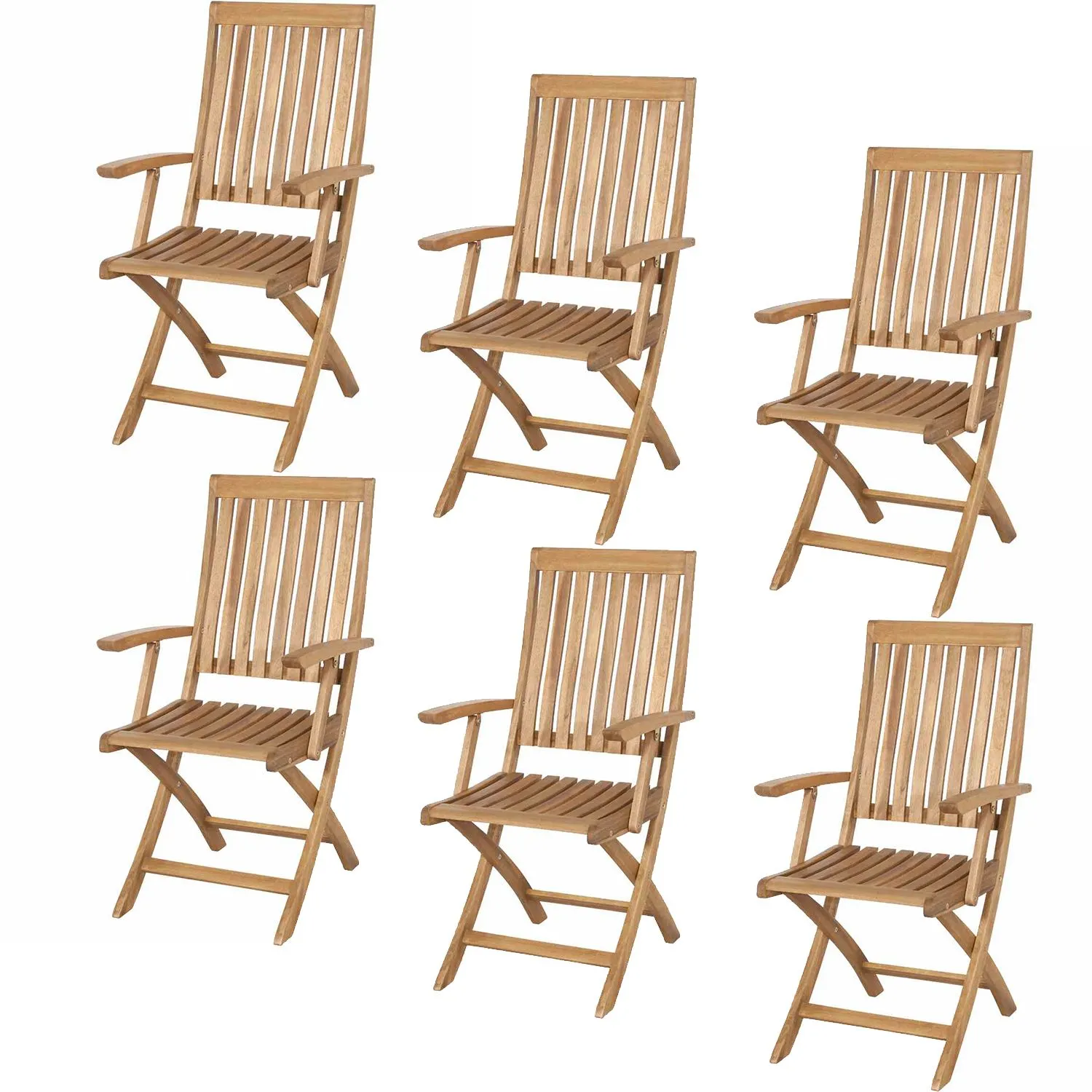 Gartenstuhl siena GARDEN 6er Set PALEROS 555016