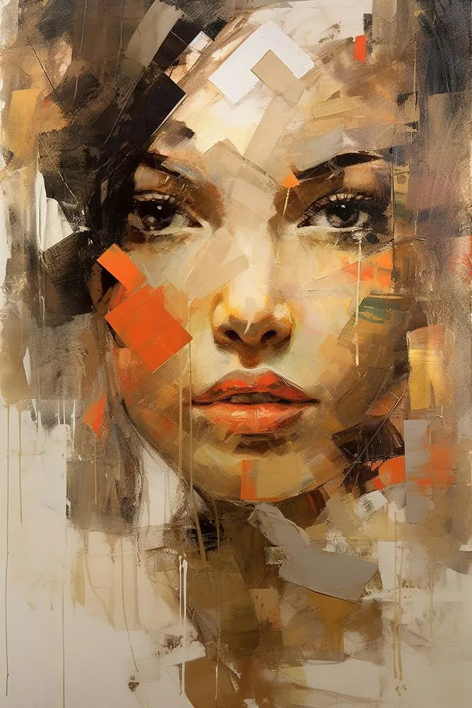 Acrylglasbild MYSTIC GIRL 576652