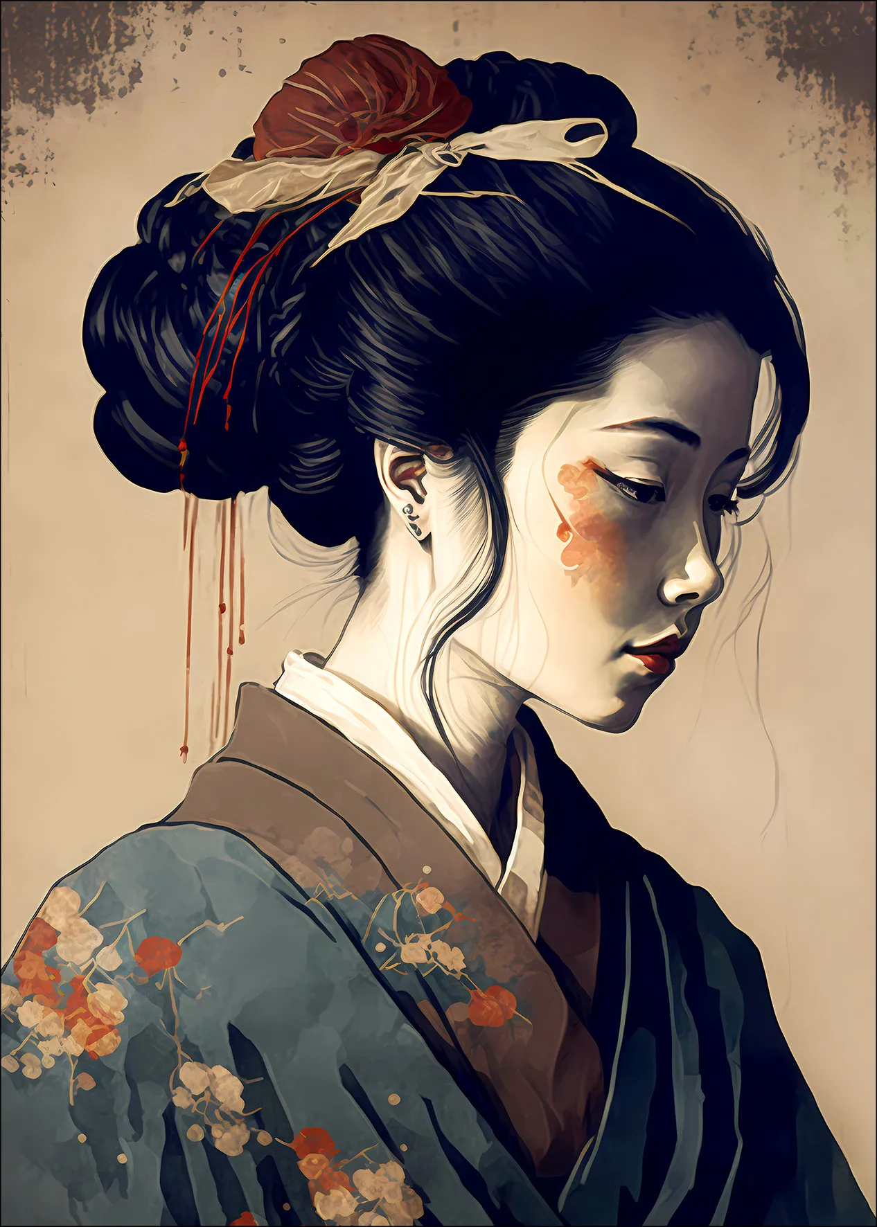 Aludibondbild GEISHA II 583120