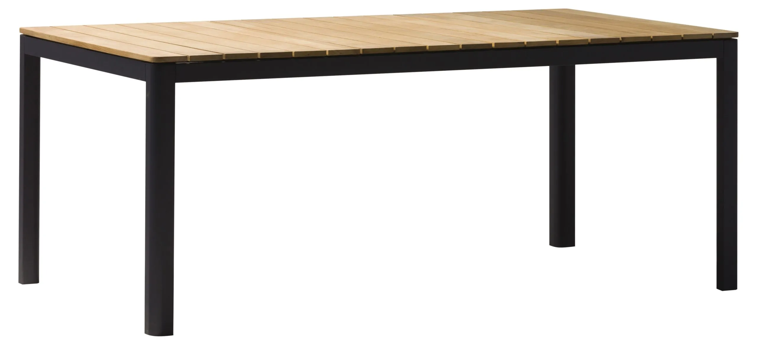 Zebra Bee Tisch Aluminium/Teak 160x90 cm