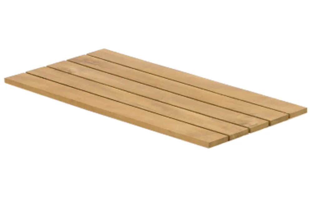 Zebra Fly Einlegeplatte Teak 70x36 cm