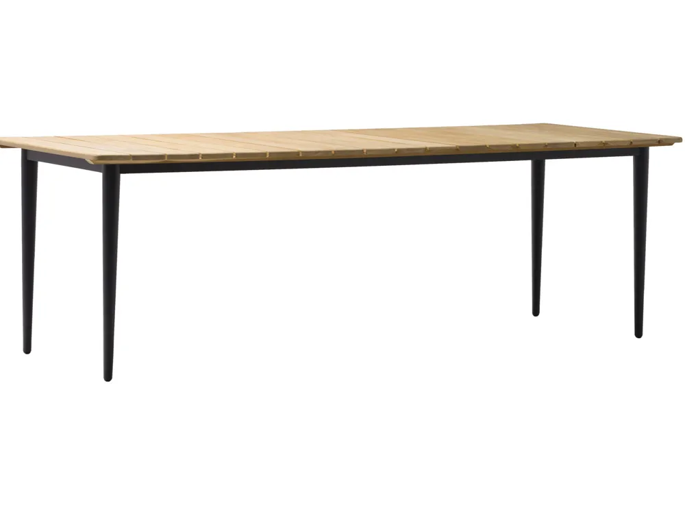 Zebra Spider Tisch Teak 160 - 210x90 cm