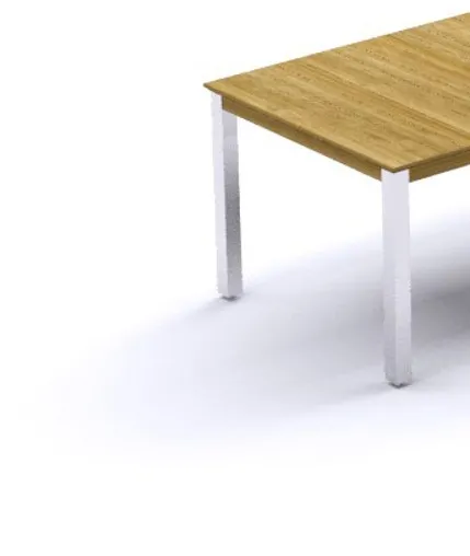 Zebra Derex Tischbeine Edelstahl