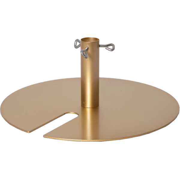 Star Trading Christbaumständer Stadig goldfarbenem Metall Ø 37cm