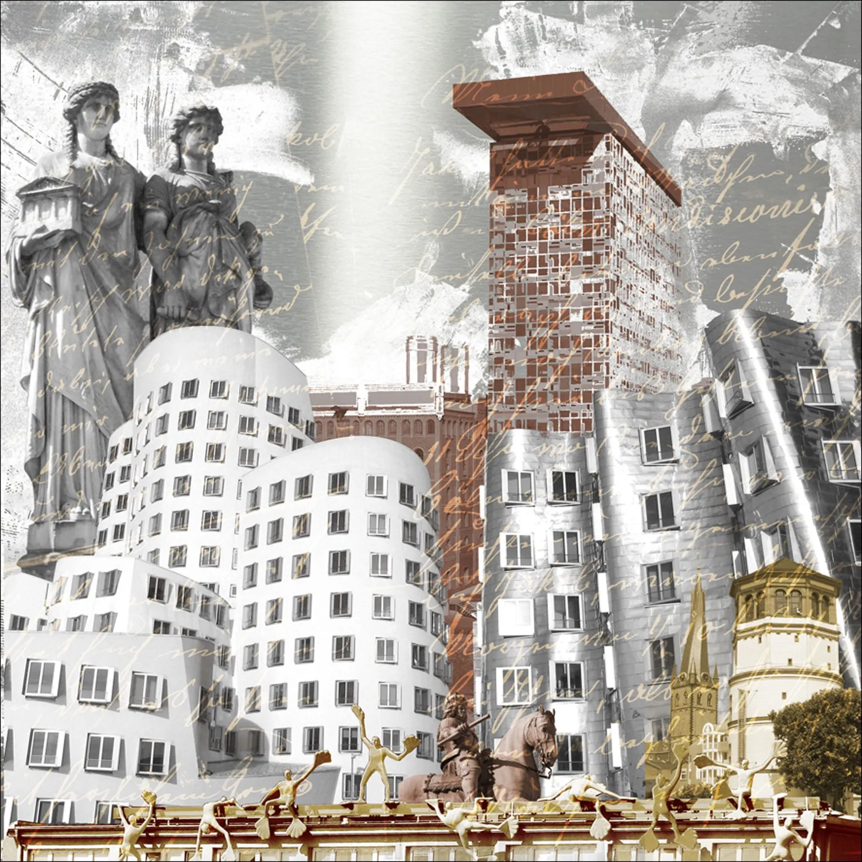 Aludibondbild DÜSSELDORF 823023