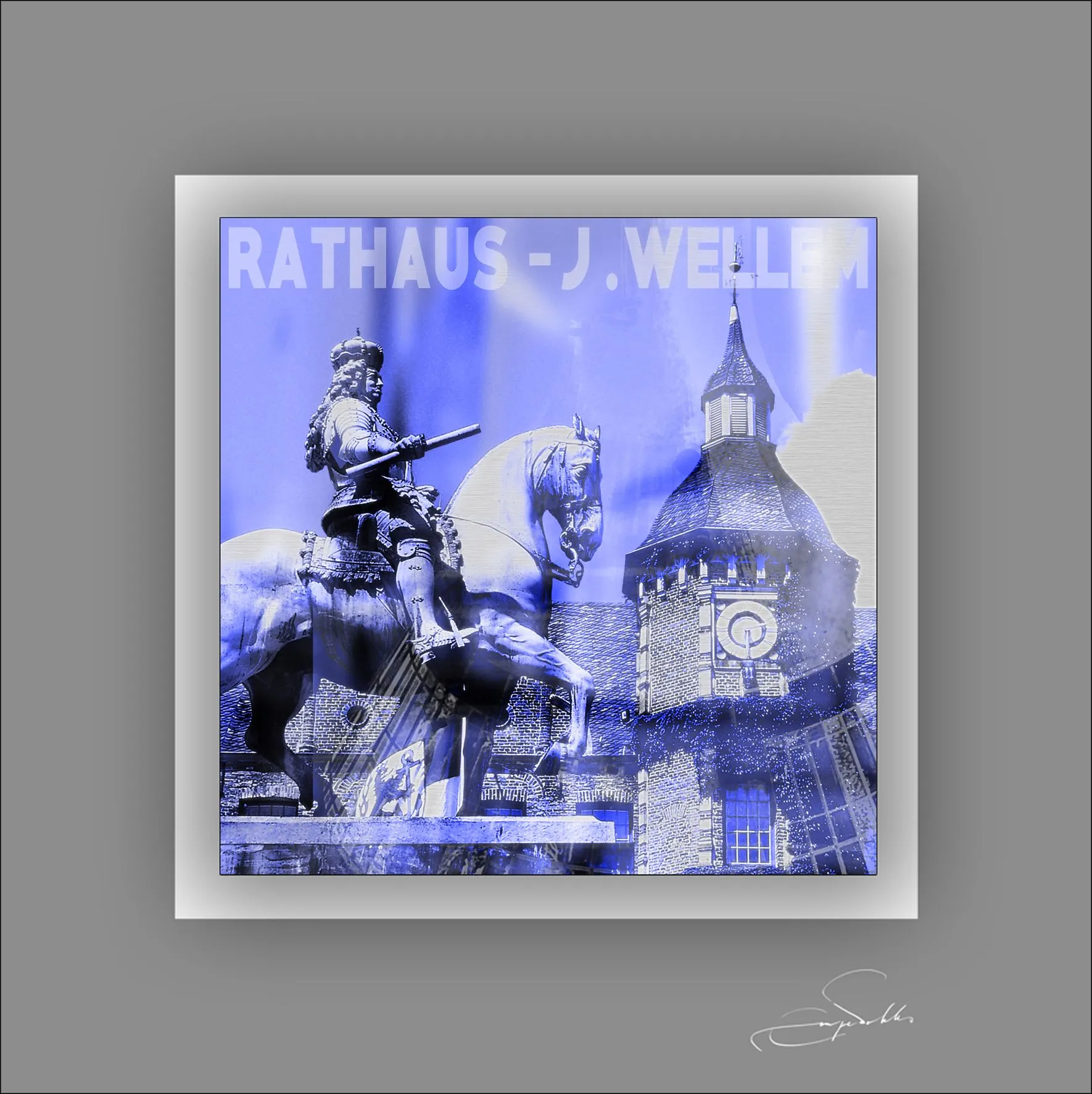 Aludibondbild DÜSSELDORF 823026