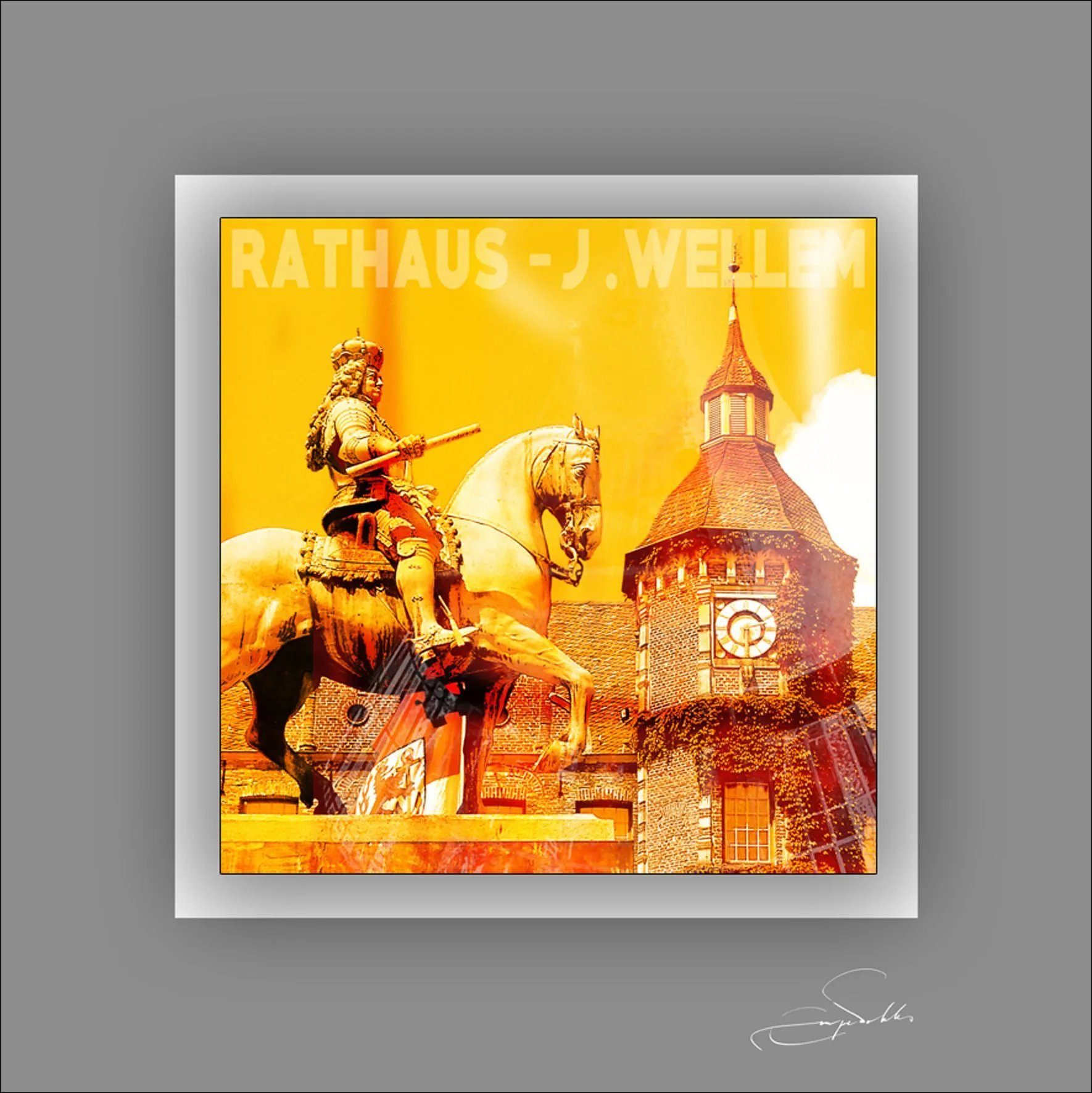 Aludibondbild DÜSSELDORF 823033