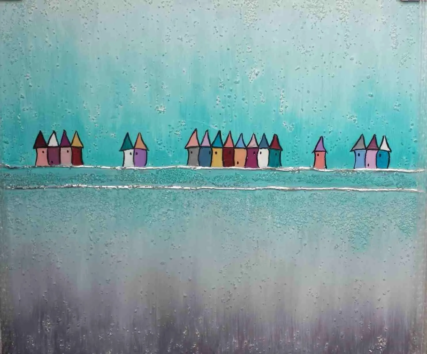 Bild ABSTRAKTE HÄUSER 873370