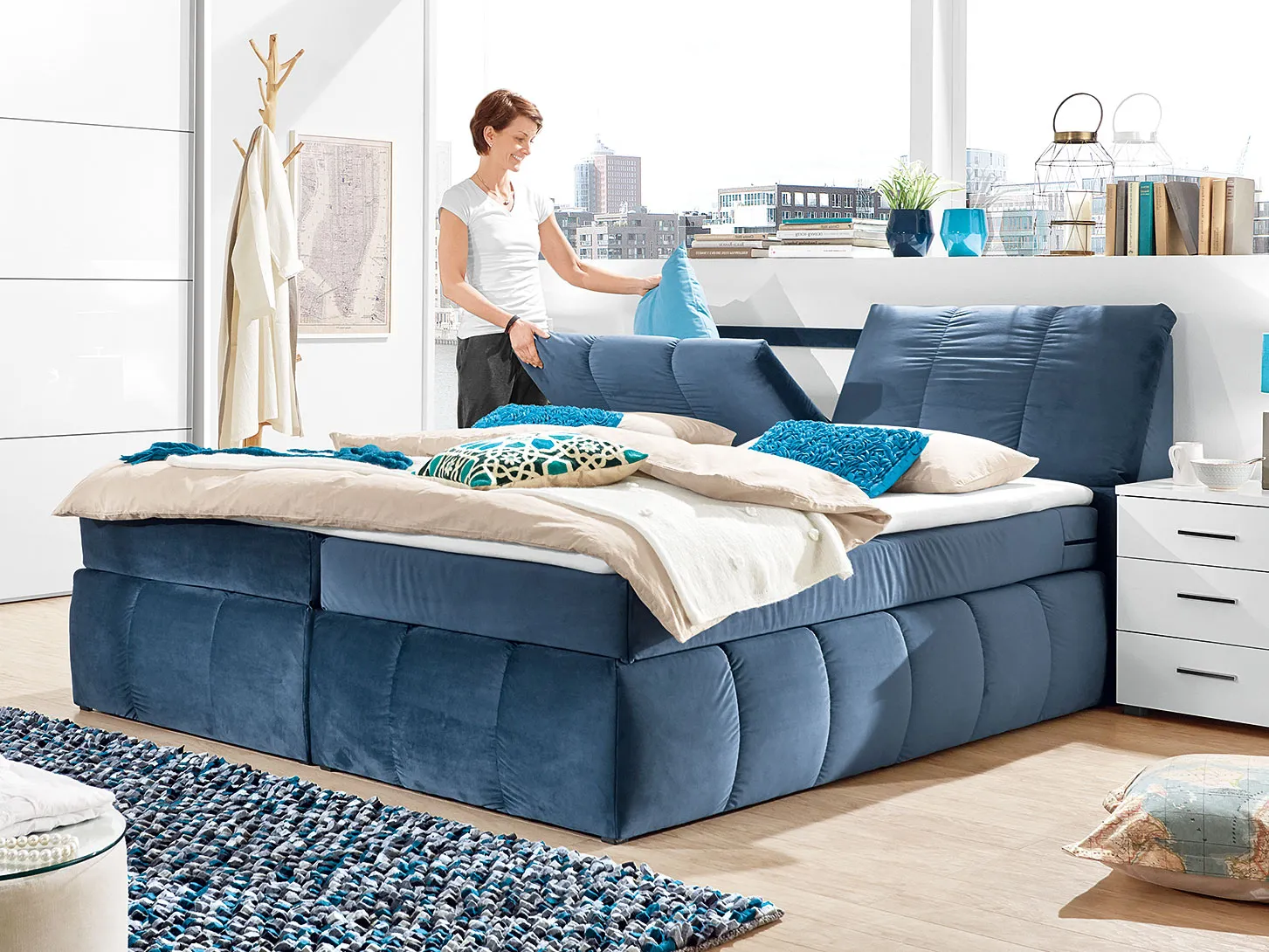 Boxspringbett TOLEDO 1 884744