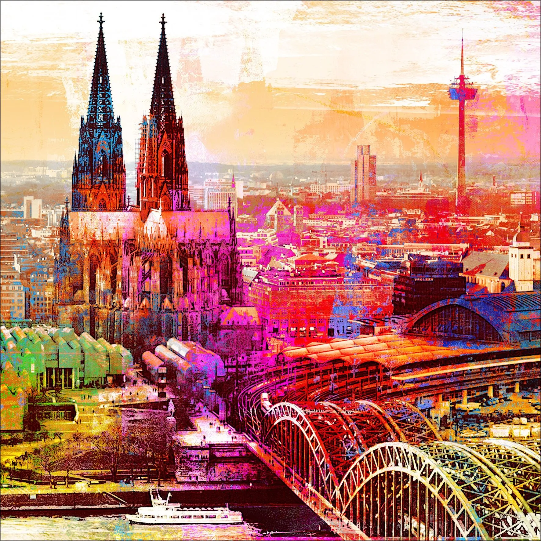 Aludibondbild KÖLN 959721