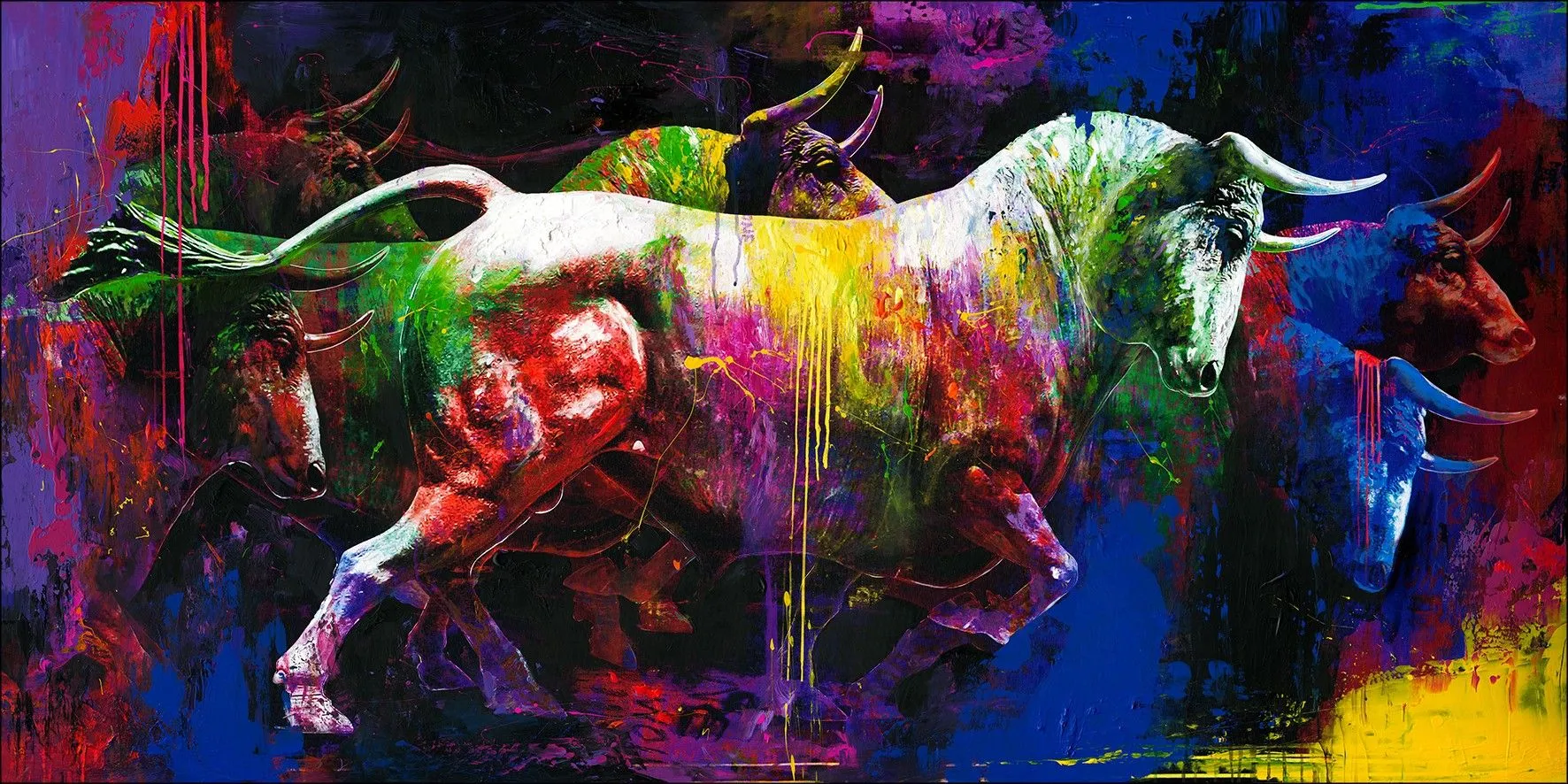 Originalbild COLOURFUL BULL II 993526
