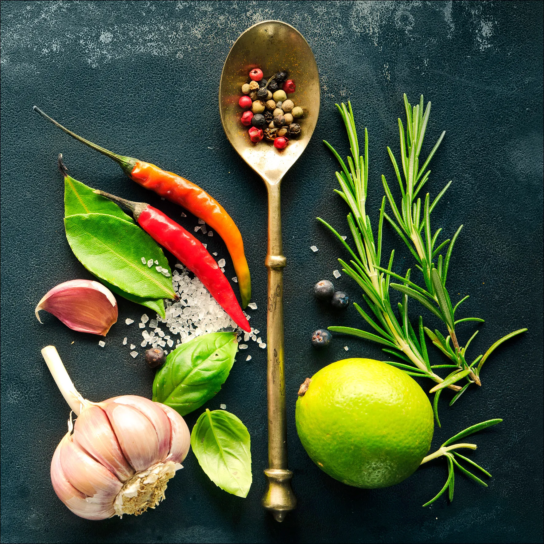 Glasbild VINTAGE HERBAGE III 993618