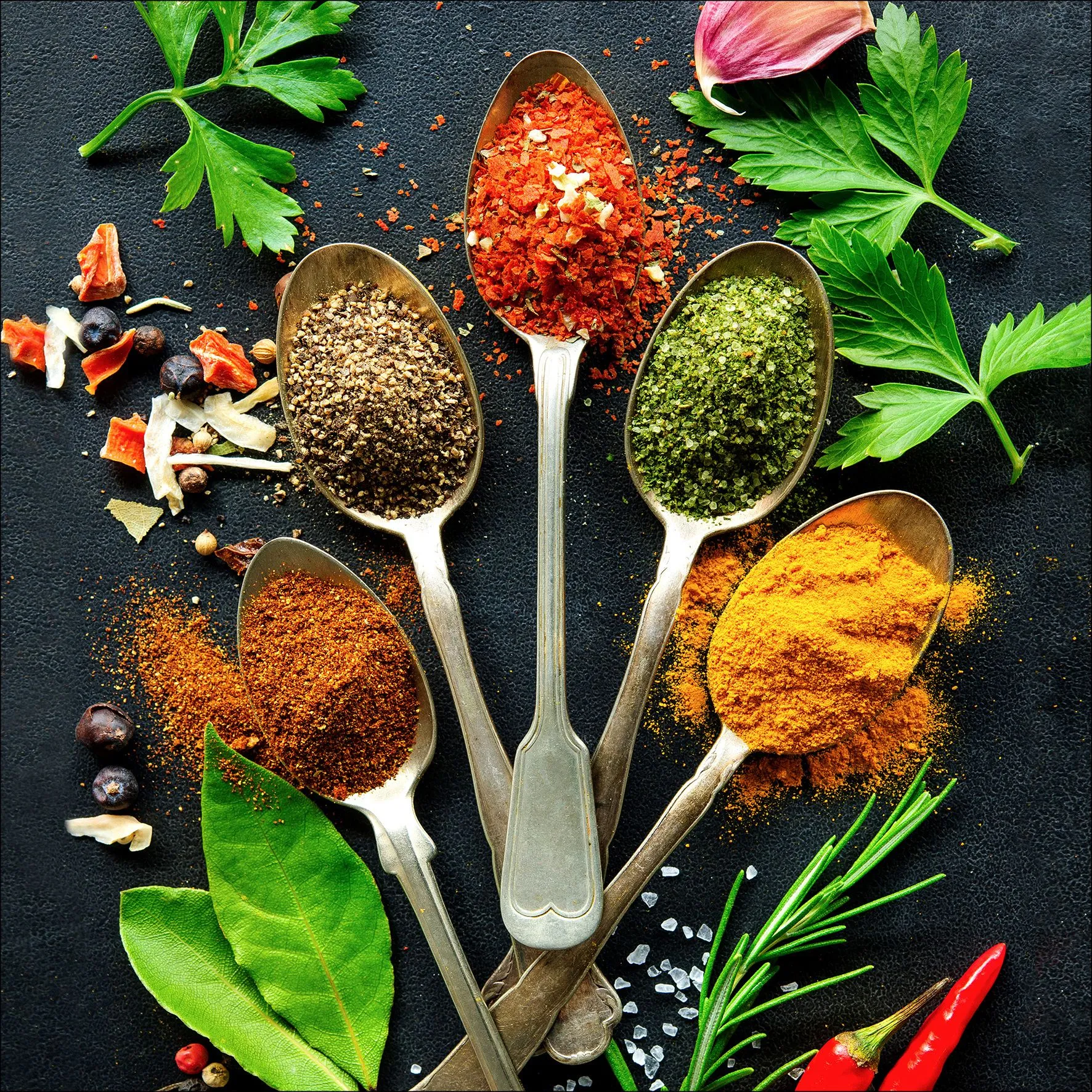 Glasbild VINTAGE HERBAGE II 993668