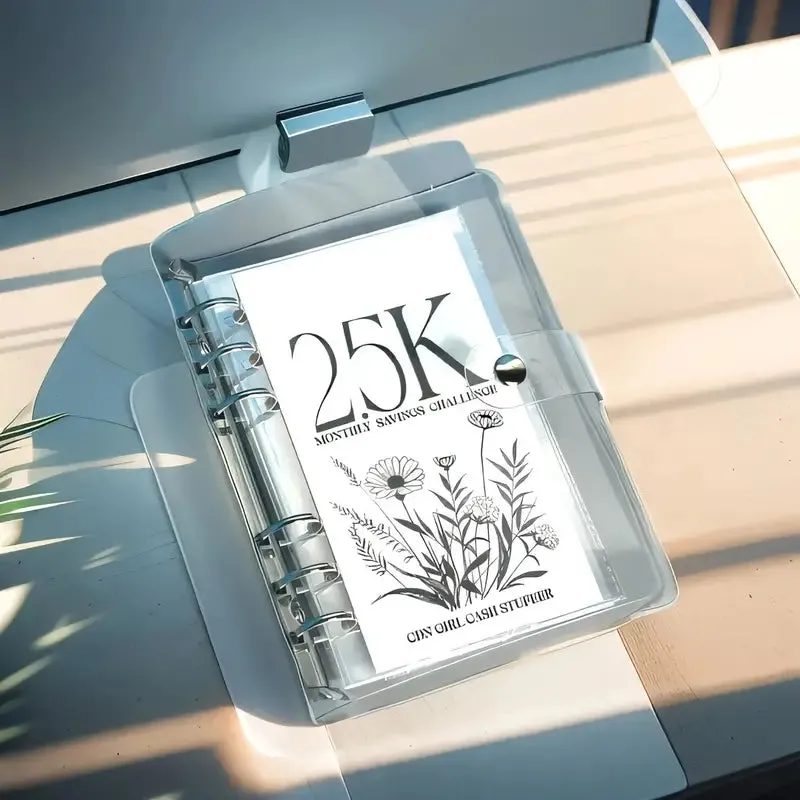 Garduru - 12-Monats-Umschläge Geldsparen Herausforderung Binder | 50% RABATT