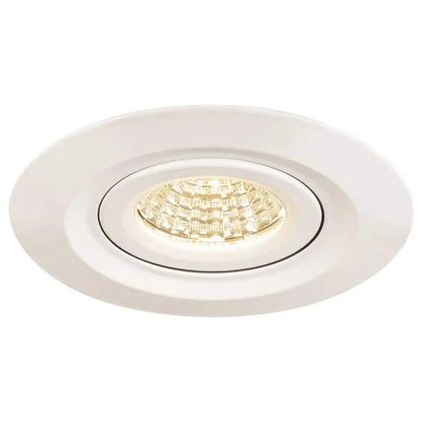 SLV LED Außen Deckenleuchte KINI 000K weiß 60° IP65