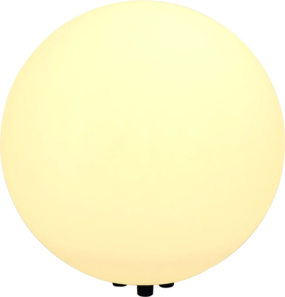 SLV ROTOBALL FLOOR Aussenleuchte, weiss, E27, max. 24W, IP44