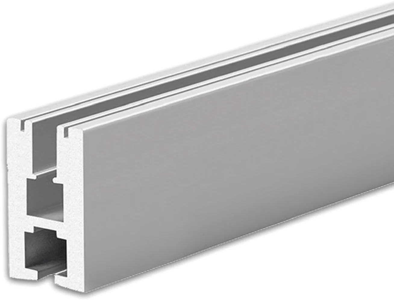 ISOLED LED Glaskantenprofil Decke/Wand Aluminium eloxiert 2m