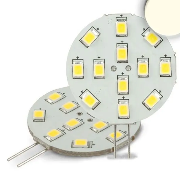 ISOLED LED 21SMD 2W G4 Pin seitlich - neutralweiß