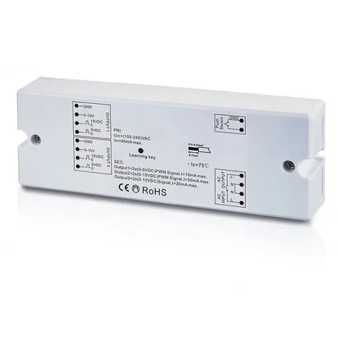 ISOLED Sys-One Funk/Push Dimmer 0-10V Output