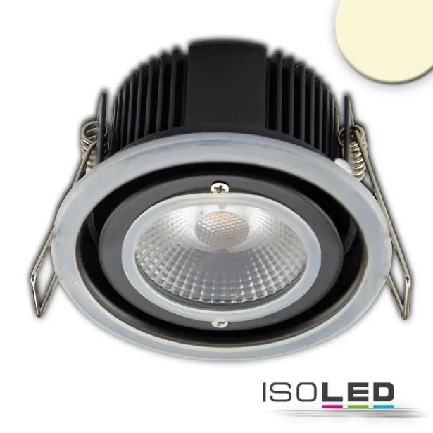 ISOLED LED Einbaustrahler Sys-68 10W IP65 warmweiß dimmbar (exkl. Cover)