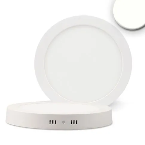 ISOLED LED Deckenleuchte weiß dim. 24W rund 300mm - neutralweiß