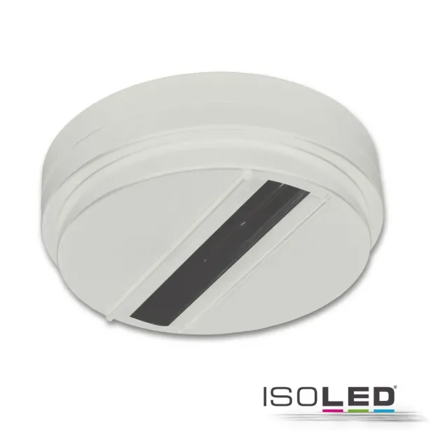 ISOLED Monotrack Aufbauadapter für Schienenstrahler weiß 1-Phase