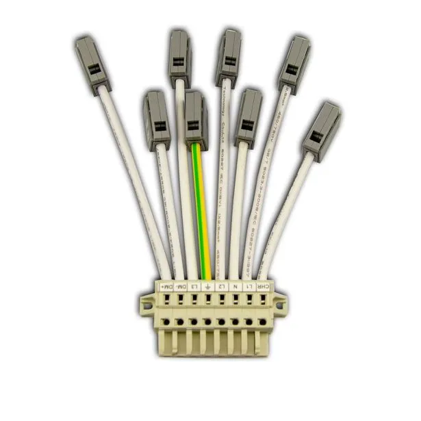 ISOLED LED Linearsystem FastFix Einspeiseadapter 8-polig