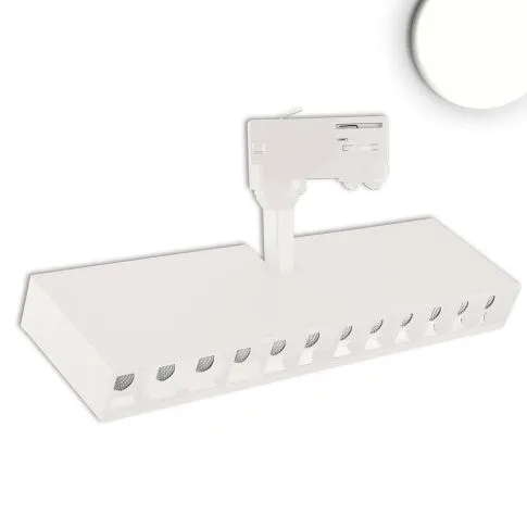 ISOLED 3-PH Raster-Schienen-Strahler 35W 45° weiß matt neutralweiß