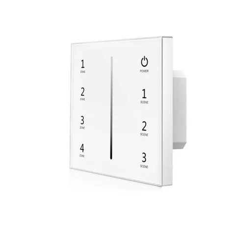 ISOLED YS-PRO 4 Zonen Einbau-Touch-Funk-Bedienung 4x0-10V Output,weiß