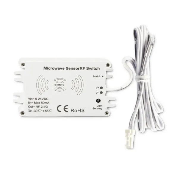 ISOLED Sys-Pro Funk HF-Bewegungsmelder MiniAMP 9-24V