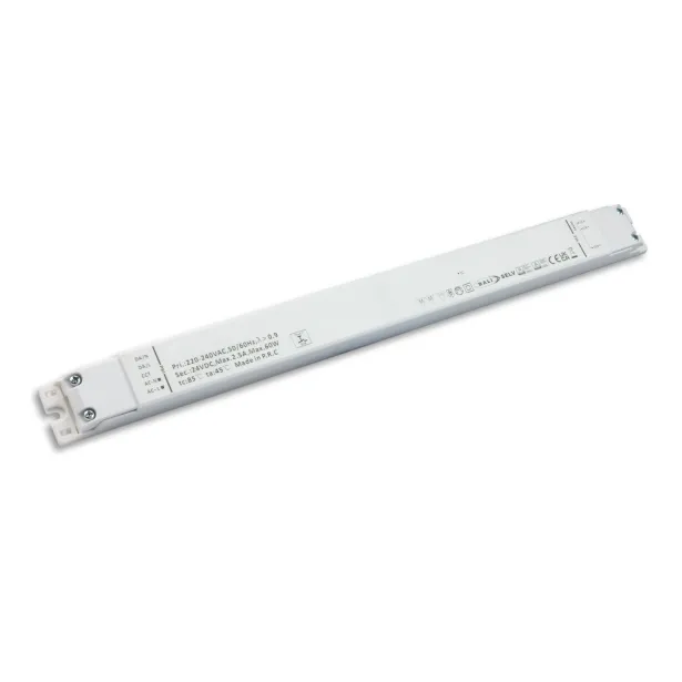 LED CCT PWM-Trafo 24V/DC 0-60W 2 Kanal ultraslim Push/DALI-2 DT8 dimmbar SELV