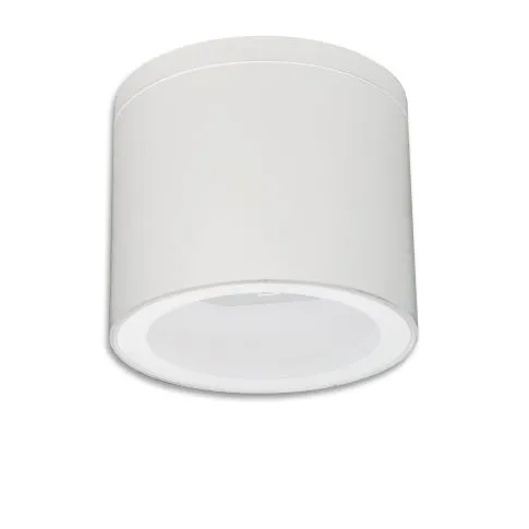 ISOLED GX53 Aufbauleuchte Ø 108 mm IP54 weiß - ohne Leuchtmittel