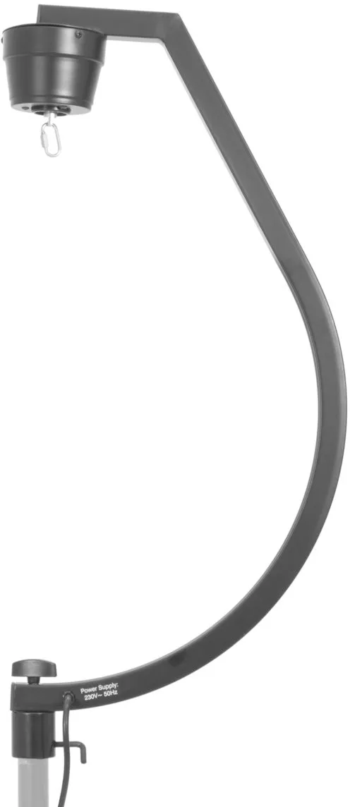 EUROLITE Stativhalterung mit Motor für Spiegelkugeln bis zu 50cm sw + Schn