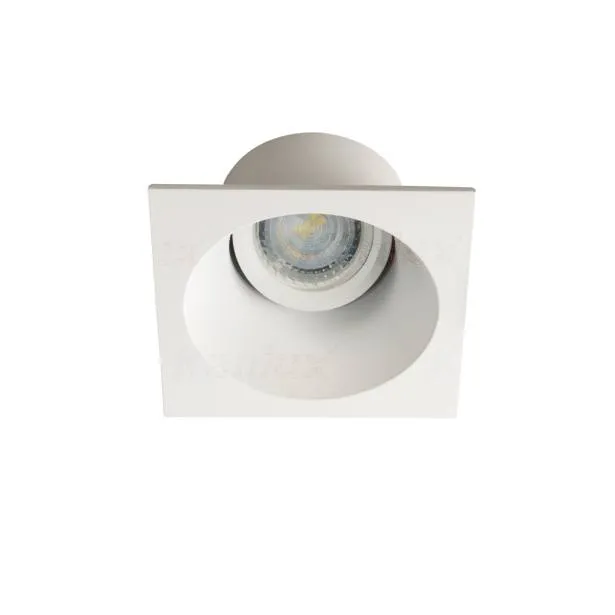 Kanlux Einbau Downlight APRILA IP20 20° 104x104x60mm - weiß (ohne Leuchtmittel)
