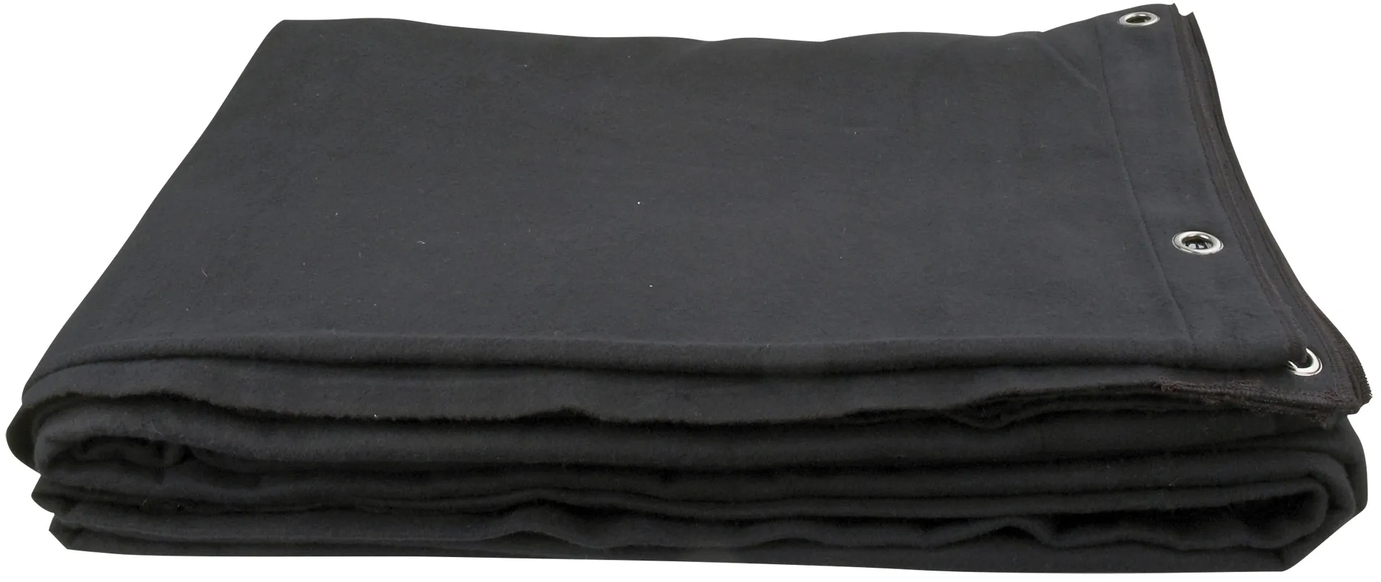 SHOWGEAR Hintergrundstoff Stagemolton 320 g/m² Schwarz - 600 x 350 cm (B x H)