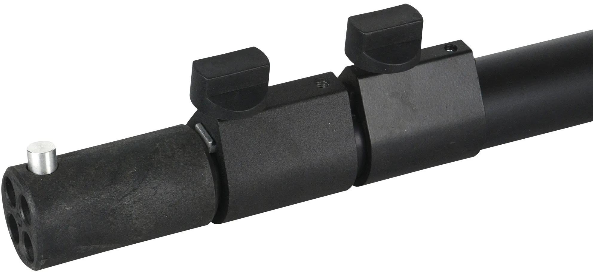 WENTEX Teleskop-Kleiderständer - 3-fach 180 - 420 cm (H) - schwarz