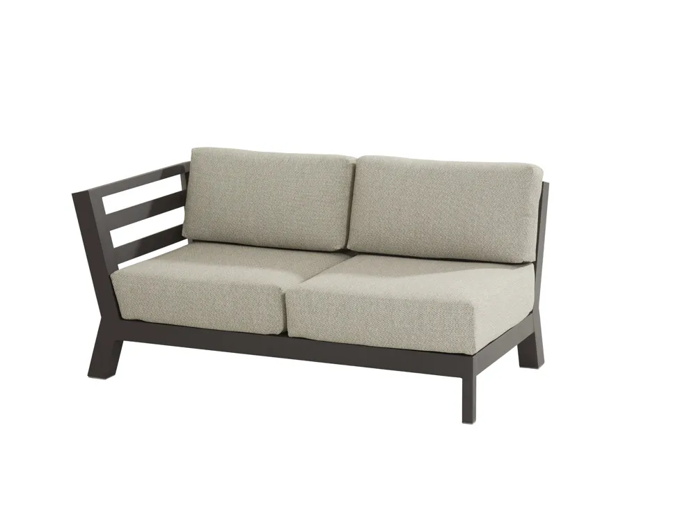 4Seasons Meteor Modul 2-Sitzer Sofa rechts inkl. 4 Kissen