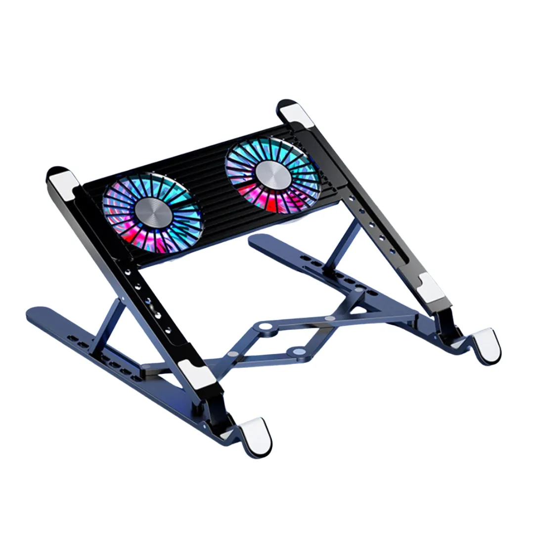 Faltbare Laptop-Kühlpad mit Lüftern