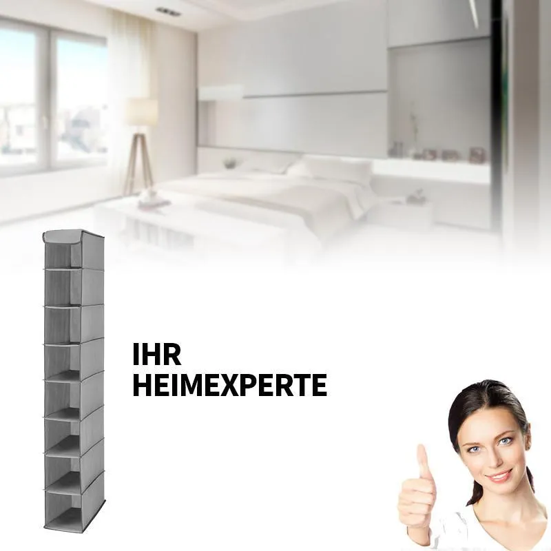 Garduru - 10 Abschnitte Schuhe Garment Organizer