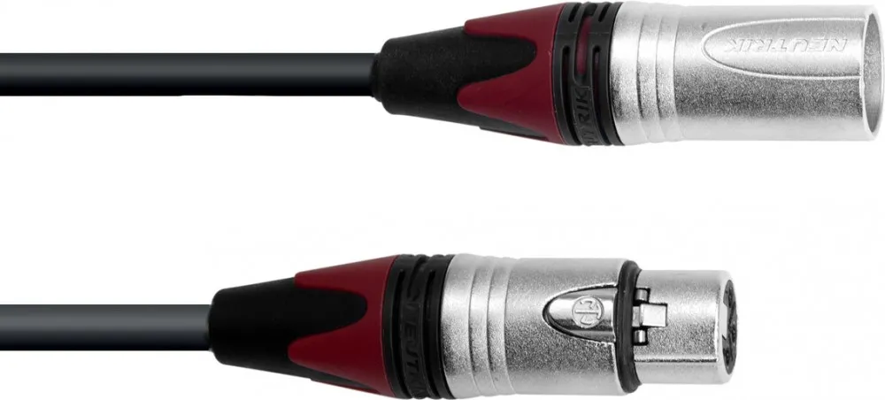 PSSO DMX Kabel XLR COL 3pol 10m sw Neutrik