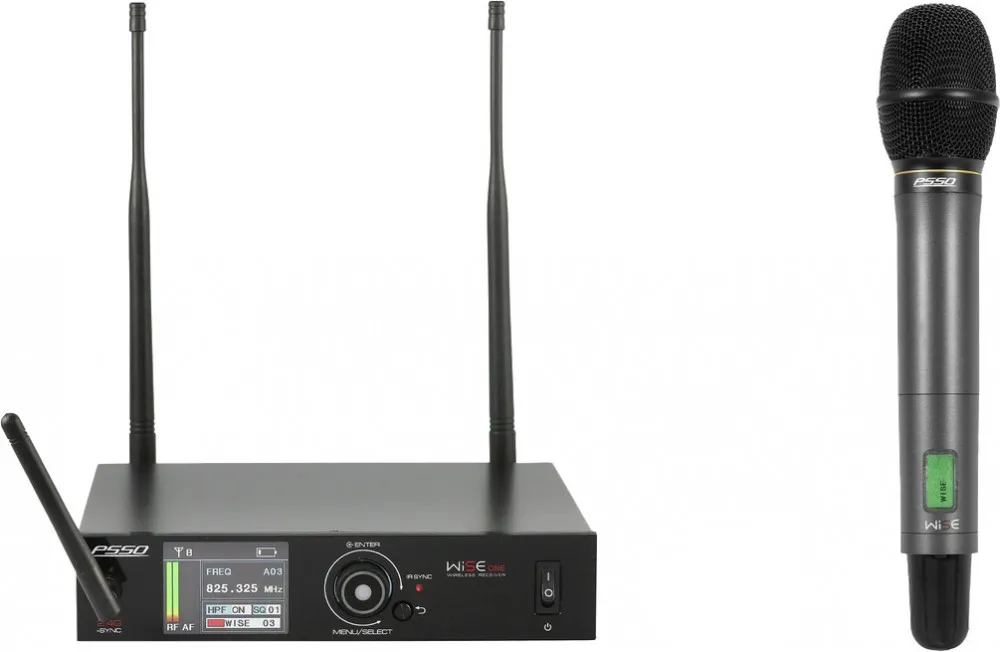 PSSO Set WISE ONE + Dyn. Funkmikrofon 518-548MHz