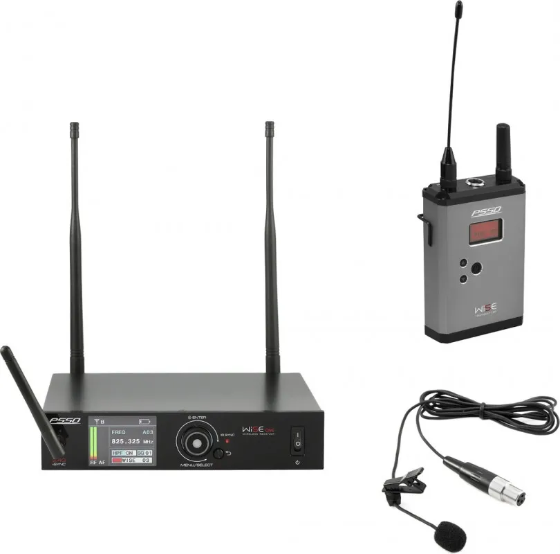 PSSO Set WISE ONE + BP + Lavalier 518-548MHz
