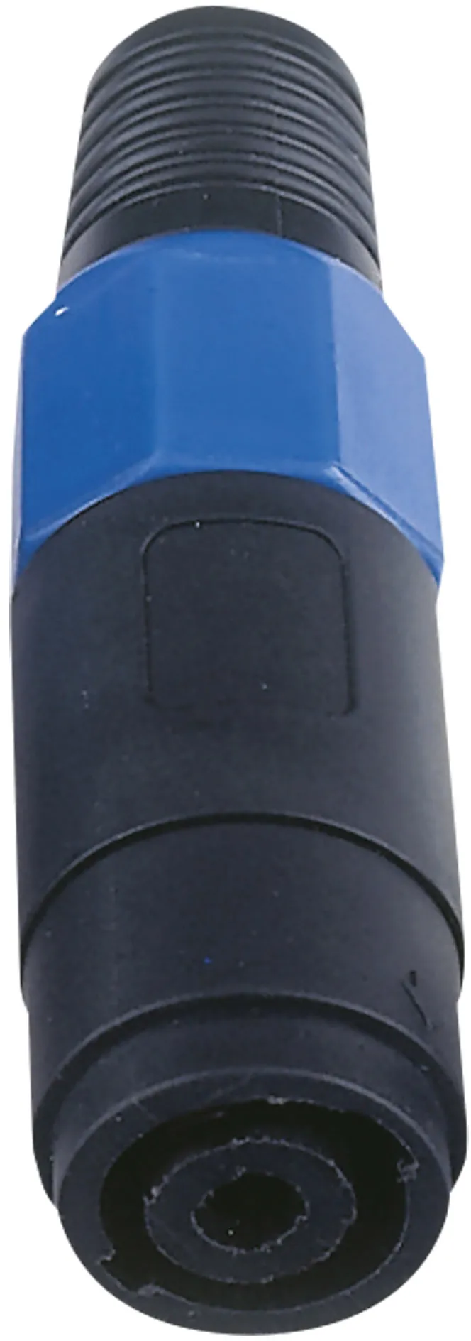 DAP-Audio Lautsprecher 4P-Stecker – weiblich, schwarz/blaues Gehäuse