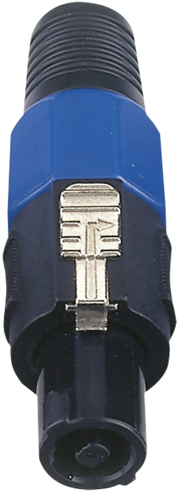 DAP-Audio Lautsprecher 4P-Stecker – männlich, schwarz/blaues Gehäuse